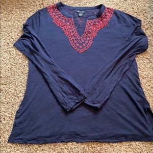Lucky Brand Long Sleeve Top